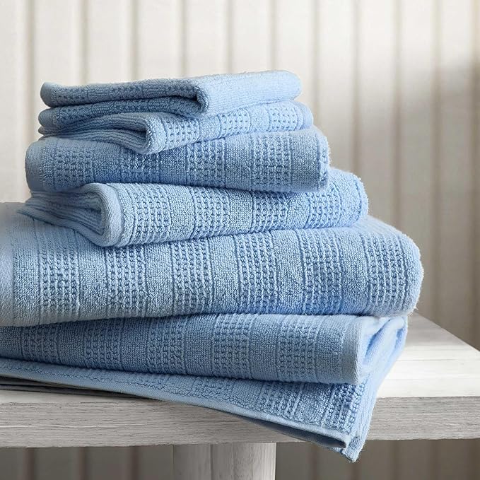 Martha Stewart - Bath Towels, Soft & Absorbent 100% Cotton Towels, Solid 500 GSM - Image 6