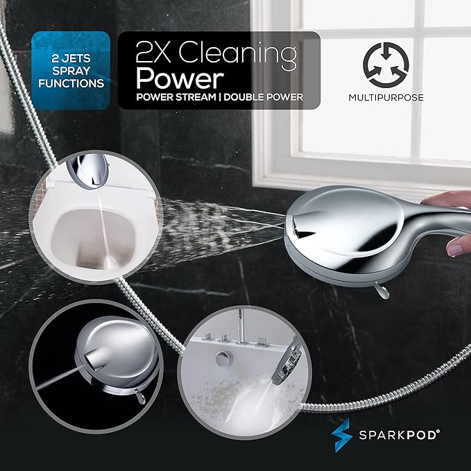 SparkPod 10-Mode Handheld Shower Head - Image 2