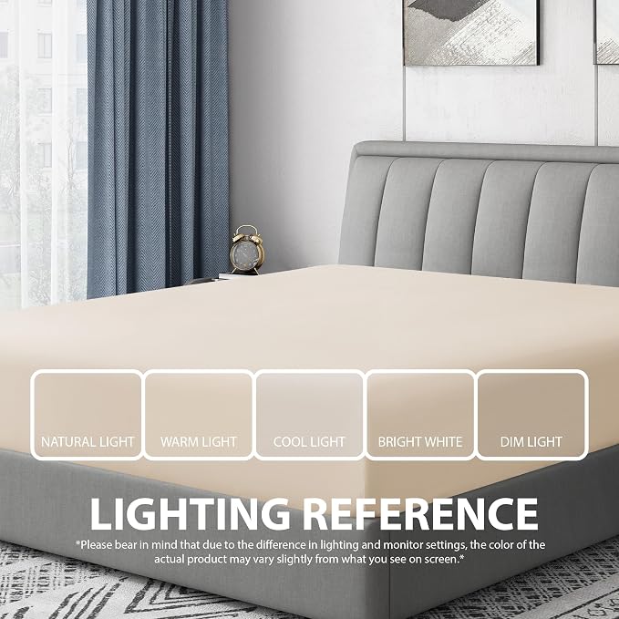 Cathay Home Twin XL Fitted Sheet - Image 5