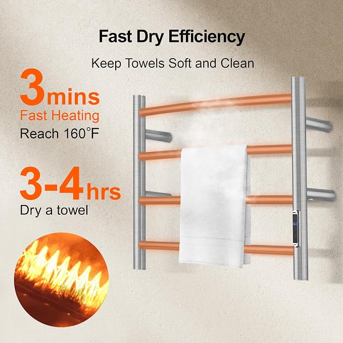 Towel Warmer with Built-in Timer - Image 3