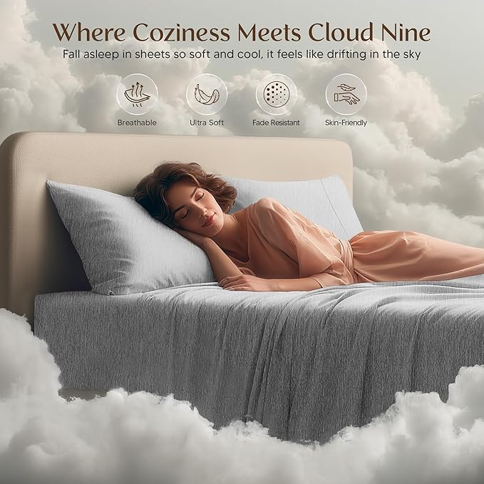 Utopia Bedding Queen Size Sheet Set – 4 Piece Bed Sheets, Soft and Breathable - Image 6