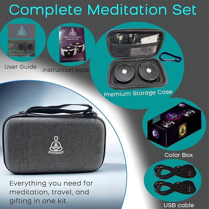 Sound Frequency Instruments, Meditation Tone TWS Machine- Solfeggio Bath Device - Image 3