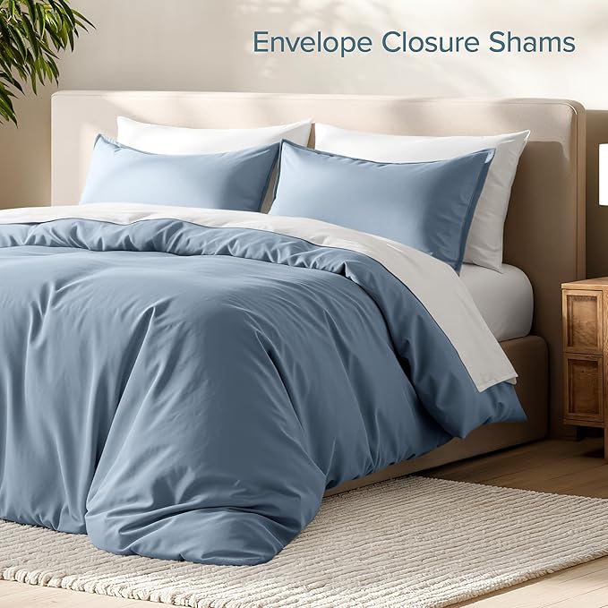 Bare Home Bedding Duvet Cover California King Size - Image 4