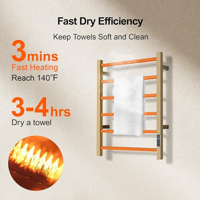 Electric Heated Towel Warmer - Image 5