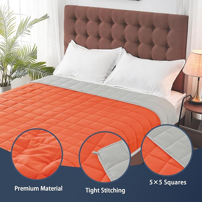 yescool Weighted Blanket for Adults Cooling Heavy Blanket for Sleeping Perfect - Image 6