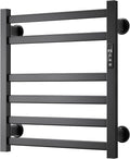 Electric Towel Warmer Wall Mounted, 6 Bar Heated Towel Rack by Unknown