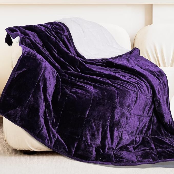 Alomidds Weighted Blanket Queen Size 15lbs 60 x 80 inches, Adult Weighted - Image 7