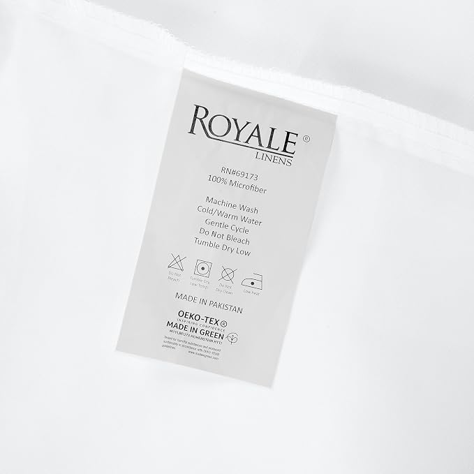Royale Linens Fitted Sheet Full - Image 9