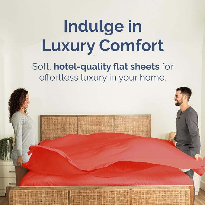 Twin XL Size Flat Sheet - Image 2