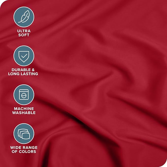 Bare Home 2-Pack Fitted Bottom Sheets Twin XL - Image 2