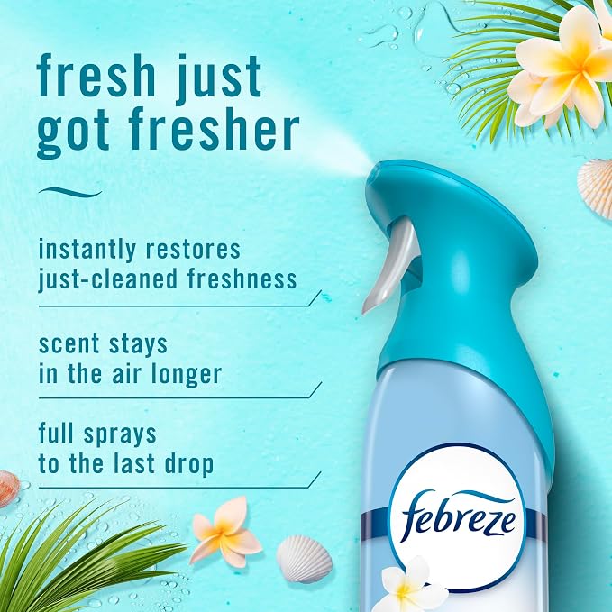 Febreze Air Mist, Air Freshener Spray, Odor Fighting Room Spray, Deodorizer - Image 3