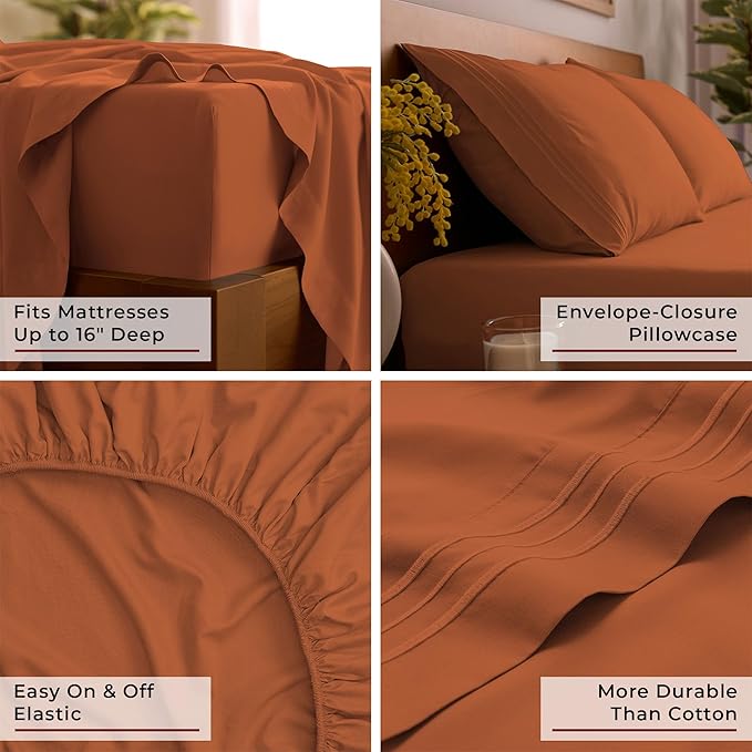 Mellanni Full Sheets Set - Image 5