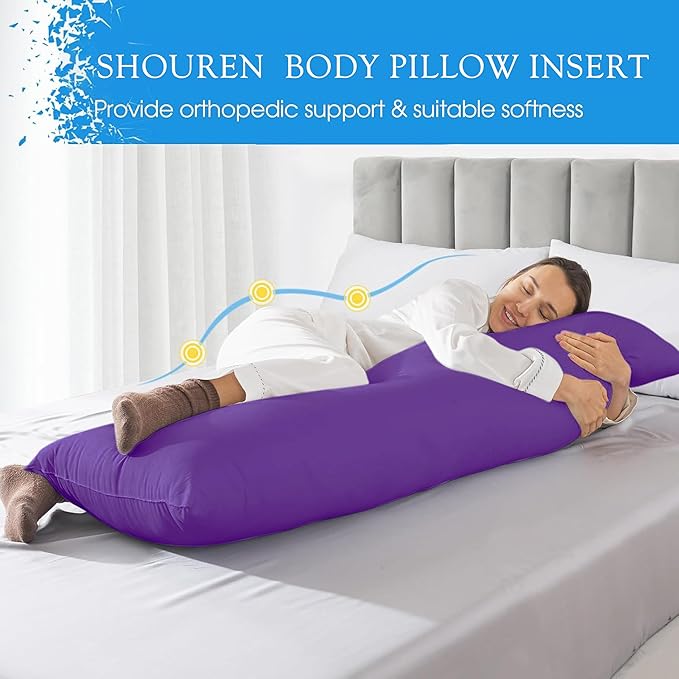 SHOUREN Cotton Body Pillow Insert - Image 3