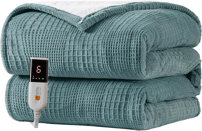 Texciting Heated Blanket Electric Blanket Throw 50''X60''-Heating Throw by TEXCITING