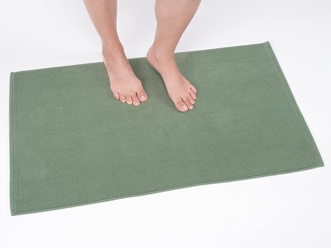 Cotton Paradise 100% Cotton Non Slip Bath Mats by UNITEDHOMETEXTILE