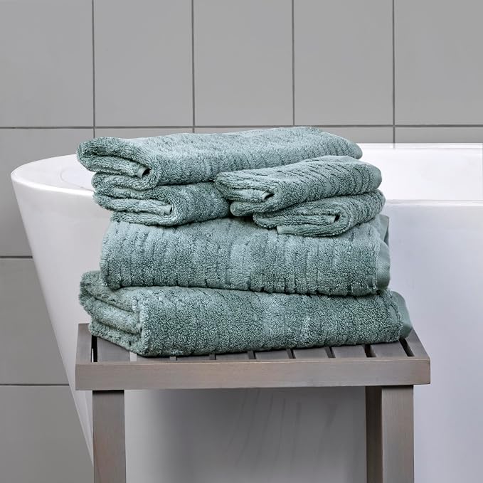 SKL Home CloudSoft Cotton Luxury Hand Towel 2pc Set - Image 6