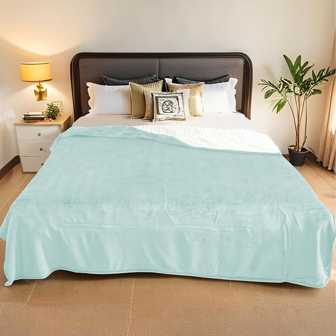 LaffyLo Electric Heated Blanket Queen Size 84 x 90, Dual Control, Fast Heating - Image 9