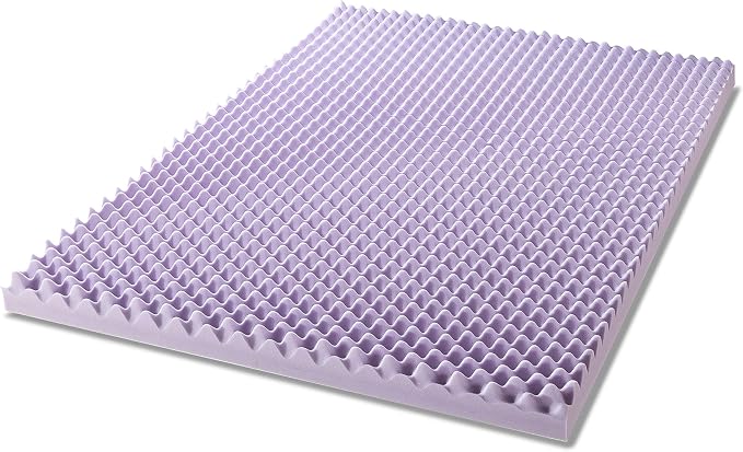 Best Price Mattress 4 Inch Egg Crate Memory Foam Mattress Topper - Image 9