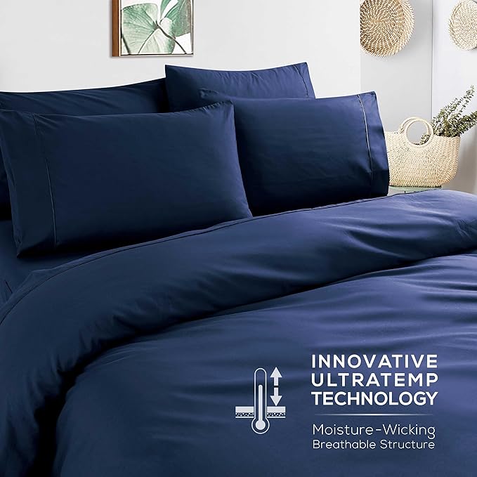 Mueller Luxury 6 Piece Queen Sheet Set - Image 6