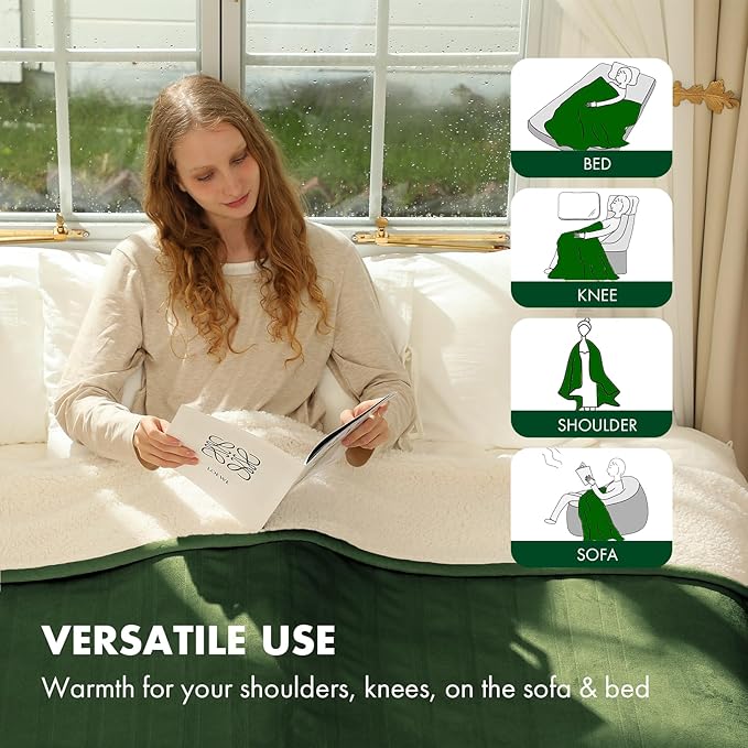 Electric Throw Blanket 50" x 60" - Image 6