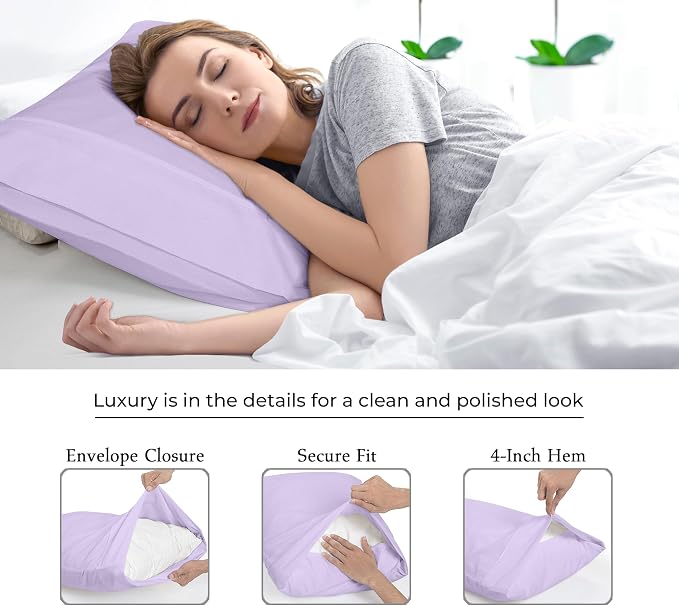 Royale Linens King Pillowcase Set of 2 - Image 7