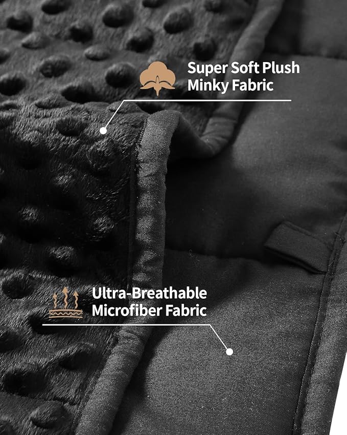 Mr. Sandman Weighted Blanket for Adults, Heavy Blanket for Woman, Man - Image 4