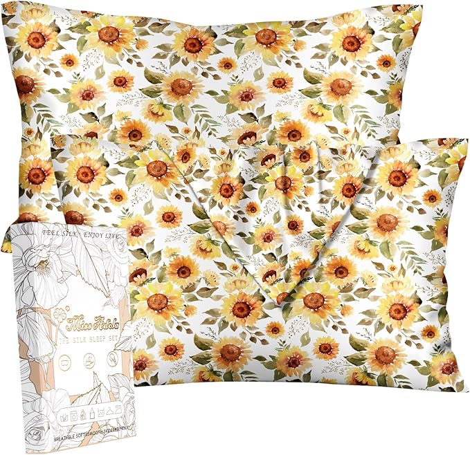 Miss Adola 2 Pack Mulberry Silk Pillowcase by MissAdola