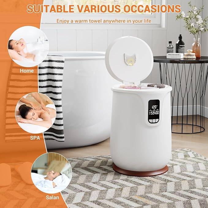 GarveeLife 20L Flip-Top Towel Warmer - Image 8