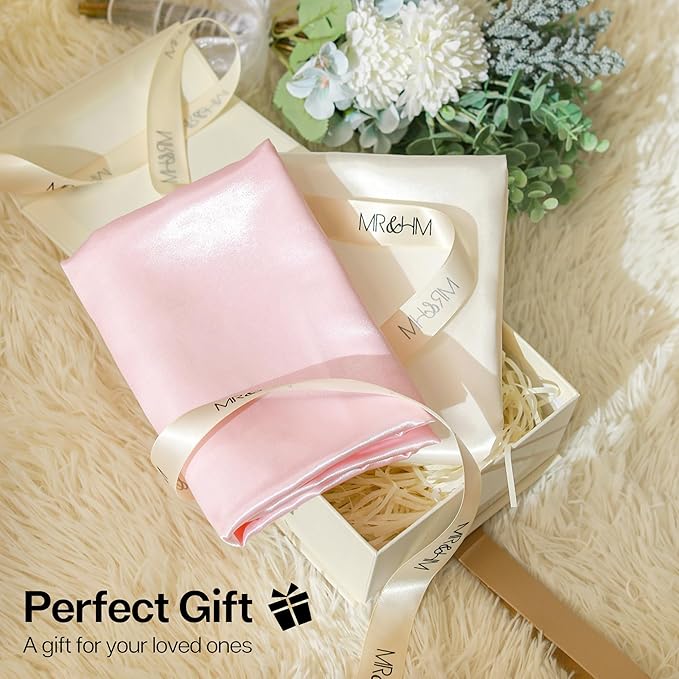MR&HM Satin Body Pillow Cover, Soft and Breathable Body Pillow Case - Image 6