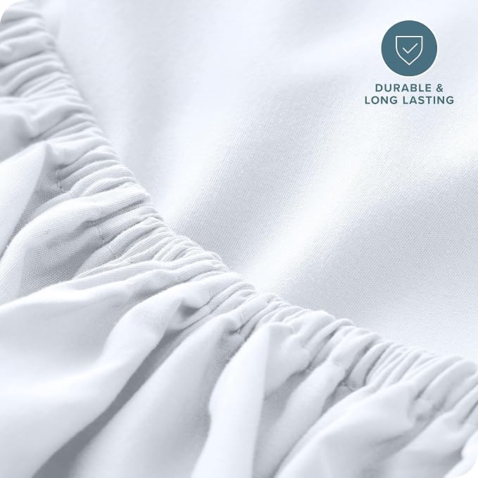Bare Home Fitted Bottom Sheet Split Head Flex King Size - Image 6