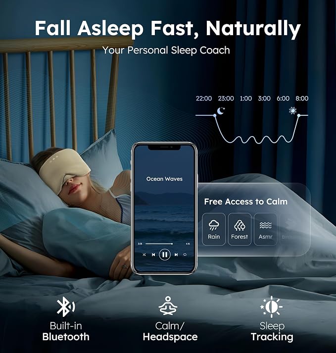 Luxury Bluetooth 5.4 Sleep Mask - Image 6