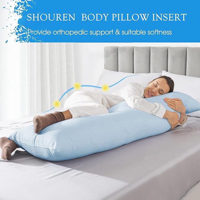SHOUREN Cotton Body Pillow Insert - Image 3