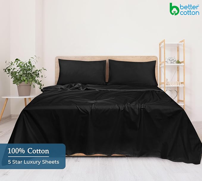 400 Thread Count 100% American Grown Cotton Flat Sheet - Image 6