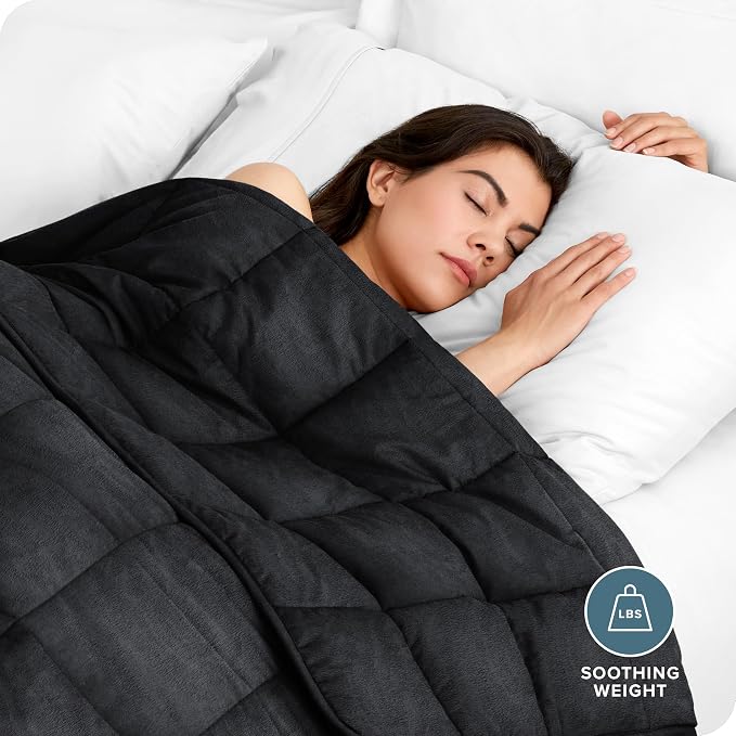 Bare Home Weighted Blanket Full or Queen Size 12lb - Image 2