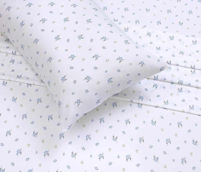 RUVANTI 100% Cotton Sheets – King Size Percale Bedding, Cooling & Breathable - Image 4