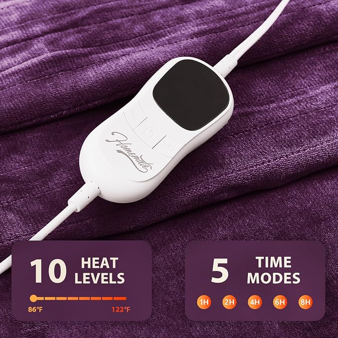 Homemate Electric Heated Blanket Queen Size - Image 4