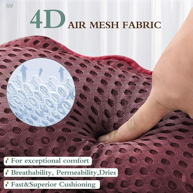 Bath Pillow RUVINCE Ergonomic Luxury Bathtub Pillow - Image 4