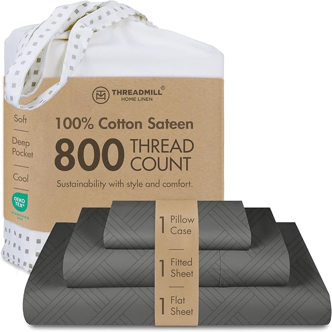 Threadmill Twin Bed-Sheets by ThreadmillHomeLinen