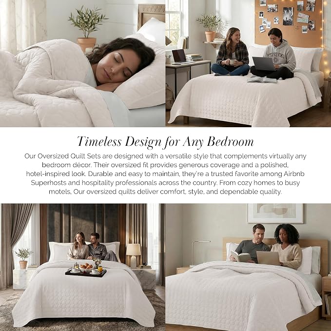 Southshore Fine Living, Inc. Dorm Comforter, Twin/XL Quilt Bedding Set - Image 8