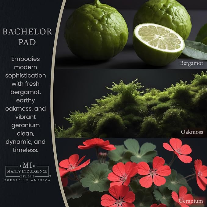Manly Indulgence Bachelor Pad Scented Candles - Image 2