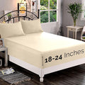 Elegant Comfort 1500 Premium Quality Fitted Sheet Ultra Soft 18-24 Inch Extra by ELEGANTCOMFORT
