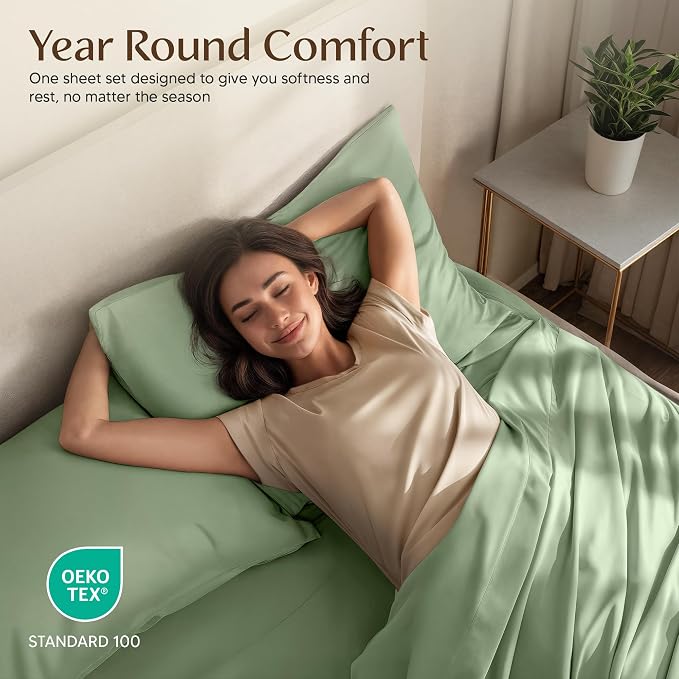 Utopia Bedding Queen Size Sheet Set – 4 Piece Bed Sheets, Soft and Breathable - Image 5