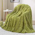 Drewin Weighted Blanket Queen Size 15 lbs, Dual Sided Soft Fuzzy Jacquard by Home