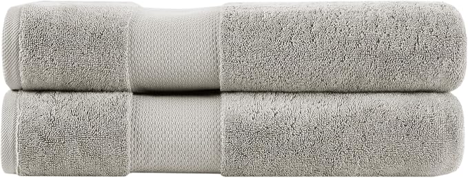 Madison Park Turkish Bath Towel Set 100% Cotton Bath Towel 600GSM Oversized by MADISONPARK