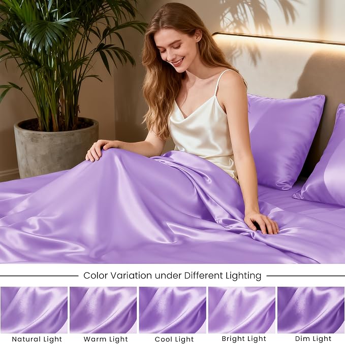 Love's cabin Satin King Sheet Sets - Image 7