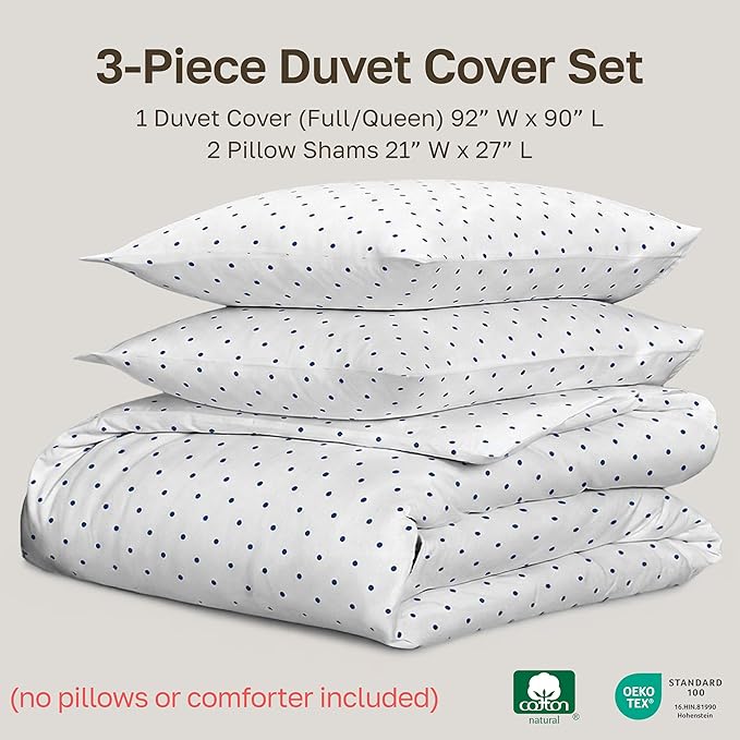 California Design Den Printed Full/Queen Size Duvet Cover Set - Image 5