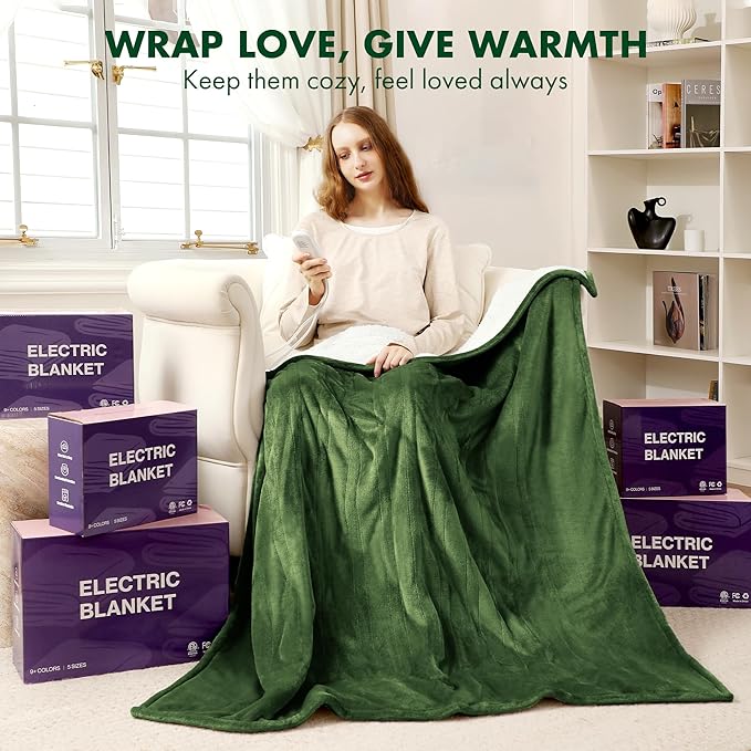 Full Size Electric Blanket 72" x 84" - Image 8