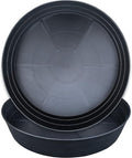 LWALRS Plant Saucer 14 Inch 2 Pack 10 12 14 16 18 20 25, Plastic Plant Trays by LWALRS