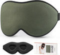 LitBear Sleep Mask for Men Side Sleeper, Sleeping Mask for Women Light Blocking by LitBear