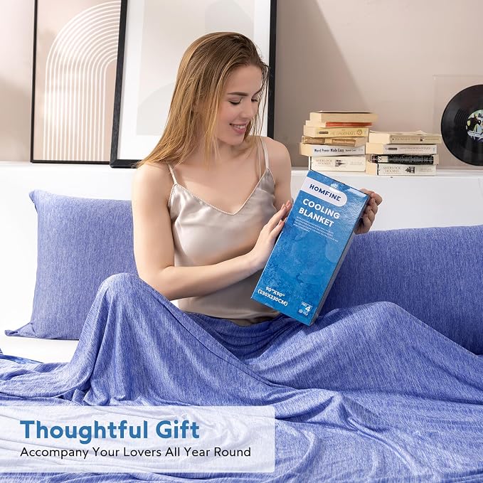 HOMFINE Cooling Blanket for Hot Sleepers - Image 7